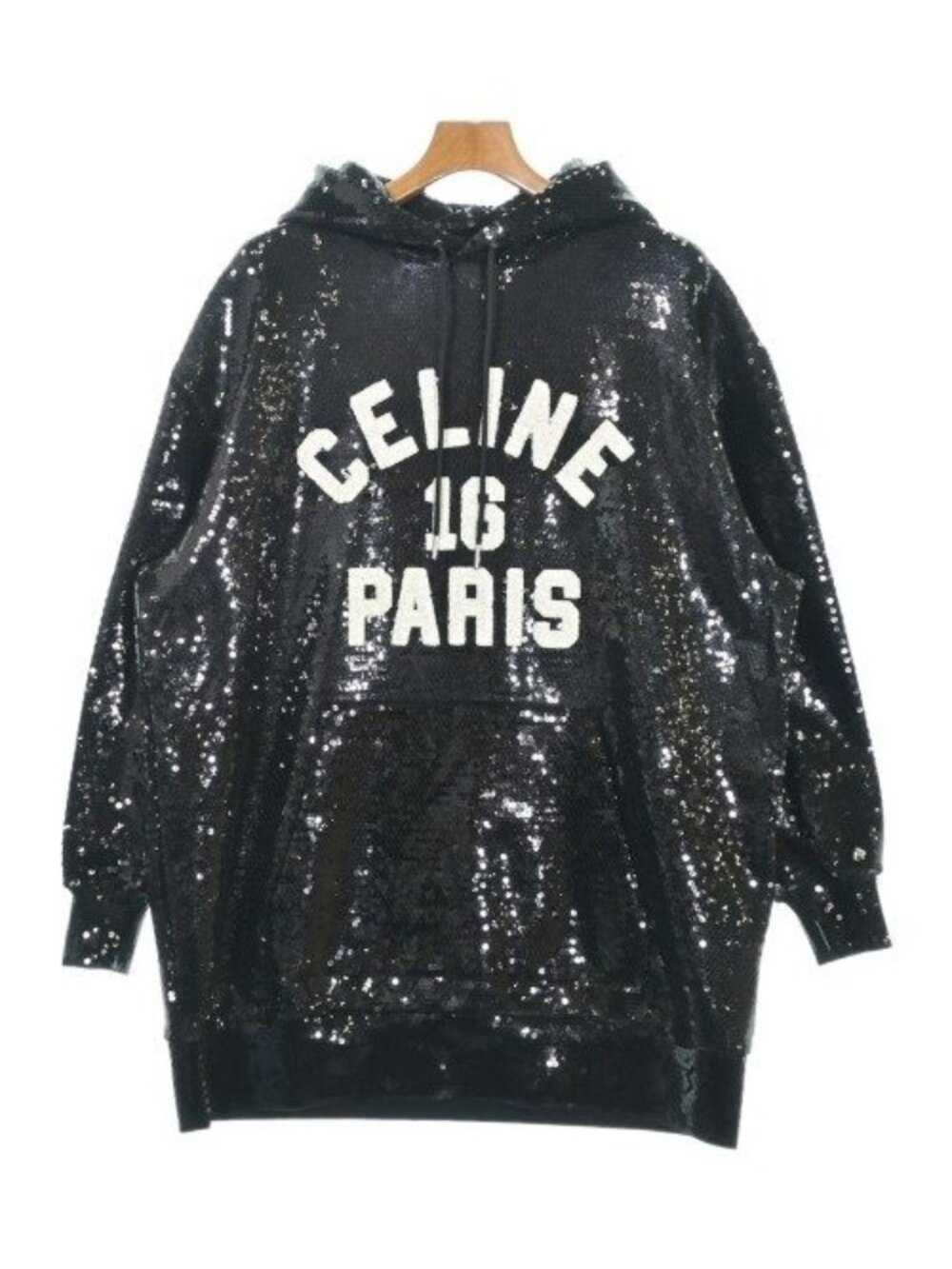 Celine Hoodie Black